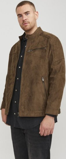 Jack & Jones ROCKY Jacket Brown - Jakid ja joped - Joped, suured suurused: 2XL – 12XL