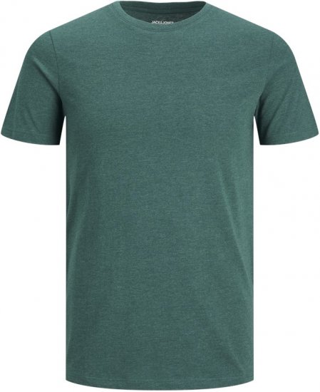 Jack & Jones ORGANIC T-Shirt Green/Melange - T-särgid - Suured T-särgid 2XL – 14XL