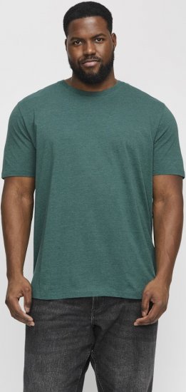 Jack & Jones ORGANIC T-Shirt Green/Melange - T-särgid - Suured T-särgid 2XL – 14XL
