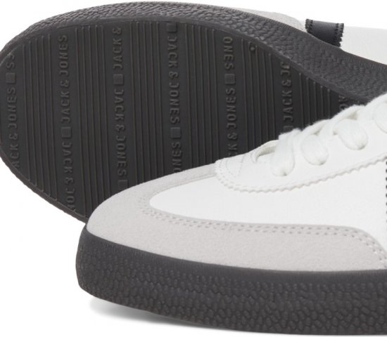 Jack & Jones Mambo Special Sneakers Bright White/Anthracite - Meeste jalatsid 40-52 - 