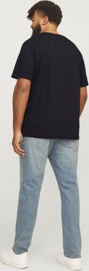 Jack & Jones LOGO O-Neck T-Shirt Black - T-särgid - Suured T-särgid 2XL – 14XL