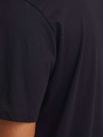 Jack & Jones LOGO O-Neck T-Shirt Black - T-särgid - Suured T-särgid 2XL – 14XL