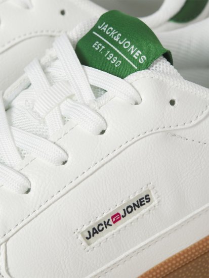 Jack & Jones Bounce Sneakers White/Verdant Green - Meeste jalatsid 40-52 - 