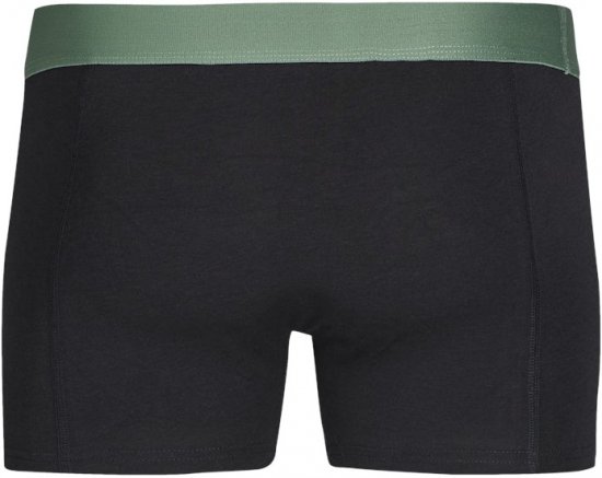 Jack & Jones Nick Bamboo Trunks 3-Pack Green/Black - Aluspesu ja ujumisriided - Aluspesu 2XL-8XL