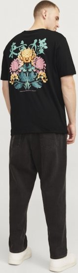 Jack & Jones Dreams Front & Back Print Crew Neck T-Shirt Black - T-särgid - Suured T-särgid 2XL – 14XL