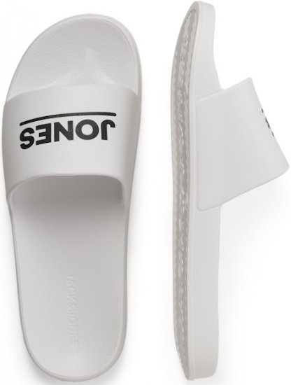 Jack & Jones Wollie Slippers White - Meeste jalatsid 40-52 - 