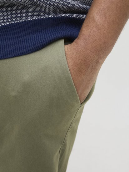 Jack & Jones Dave Chino Shorts Green - Lühikesed püksid - Lühikesed Püksid suured suurused: W40-W60