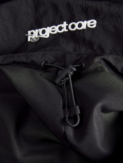 Jack & Jones Union Track Jacket Black - Sviitrid ja dressipluusid - Meeste suured kapuutsiga jakid suurustes 2XL – 14XL