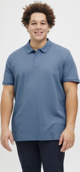 Jack & Jones AUSTIN CLASSIC Polo Blue - Polosärgid - Meeste suured polosärgid 2XL – 8XL