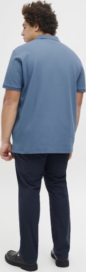 Jack & Jones AUSTIN CLASSIC Polo Blue - Polosärgid - Meeste suured polosärgid 2XL – 8XL