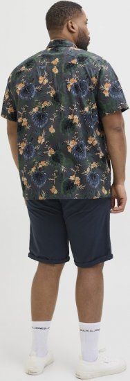 Jack & Jones Hawaii AOP Shirt Grey - Särgid - Meeste suured särgid 2XL – 8XL