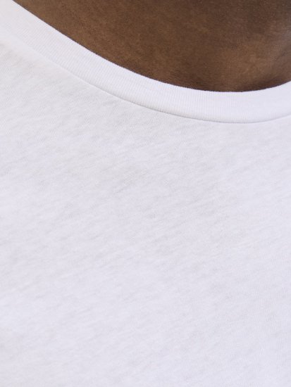  Jack & Jones Jaxon Crew Neck T-Shirt White - T-särgid - Suured T-särgid 2XL – 14XL