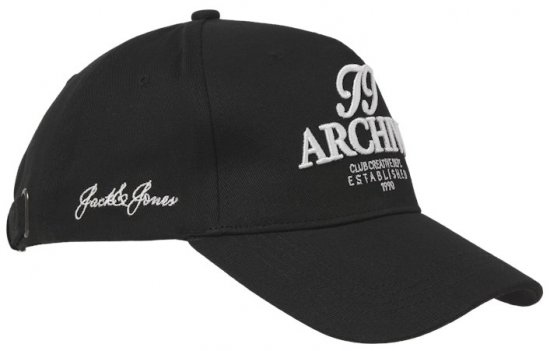 Jack & Jones Frame Haines Cap Black - Aksessuaarid - 