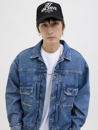 Jack & Jones Frame Haines Cap Black - Aksessuaarid - 