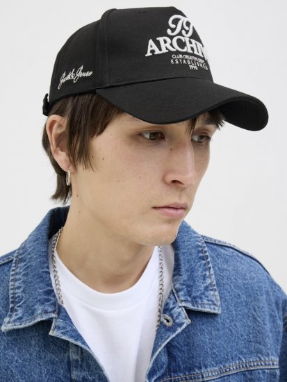 Jack & Jones Frame Haines Cap Black - Aksessuaarid - 