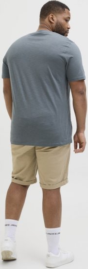 Jack & Jones Split Pocket Print T-Shirt Grey - T-särgid - Suured T-särgid 2XL – 14XL