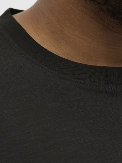 Jack & Jones Split Pocket Print T-Shirt Black - T-särgid - Suured T-särgid 2XL – 14XL