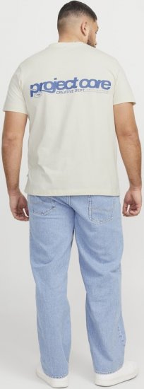 Jack & Jones Union Front & Back Print Crew Neck T-Shirt Yellow - T-särgid - Suured T-särgid 2XL – 14XL