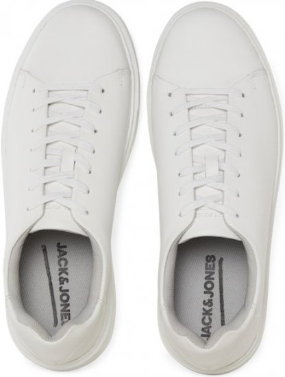Jack & Jones Stockholm Leather Sneakers Bright White/Leather - Meeste jalatsid 40-52 - 