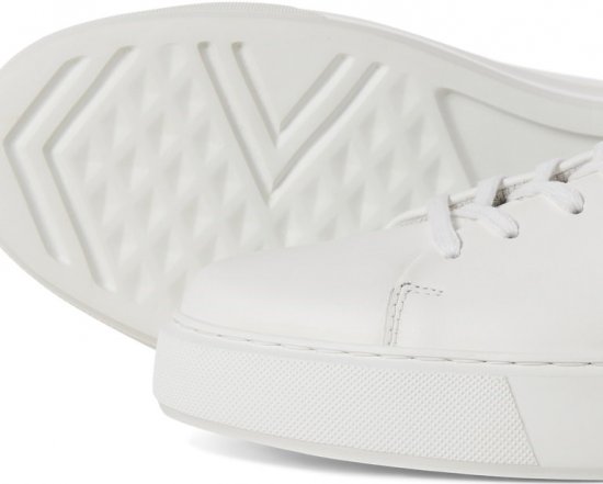 Jack & Jones Stockholm Leather Sneakers Bright White/Leather - Meeste jalatsid 40-52 - 
