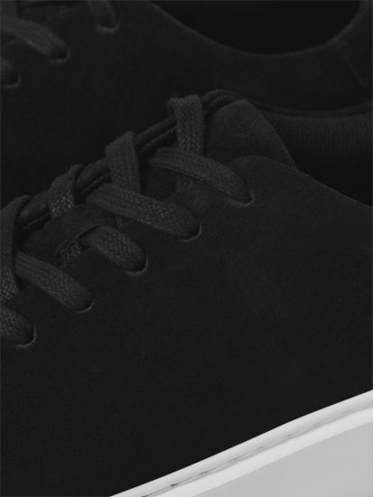 Jack & Jones Stockholm Leather Sneakers Black/Suede - Meeste jalatsid 40-52 - 