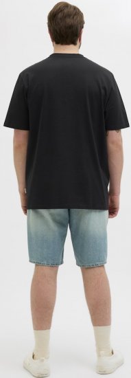 Jack & Jones Hydra Crew Neck T-Shirt Black - T-särgid - Suured T-särgid 2XL – 14XL