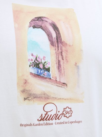 Jack & Jones Hydra Crew Neck T-Shirt Bright White - T-särgid - Suured T-särgid 2XL – 14XL