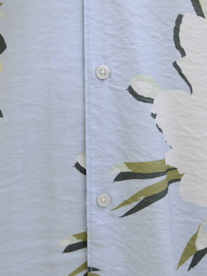 Jack & Jones Vira Marshall AOP Short Sleeve Shirt Skyway - Särgid - Meeste suured särgid 2XL – 8XL