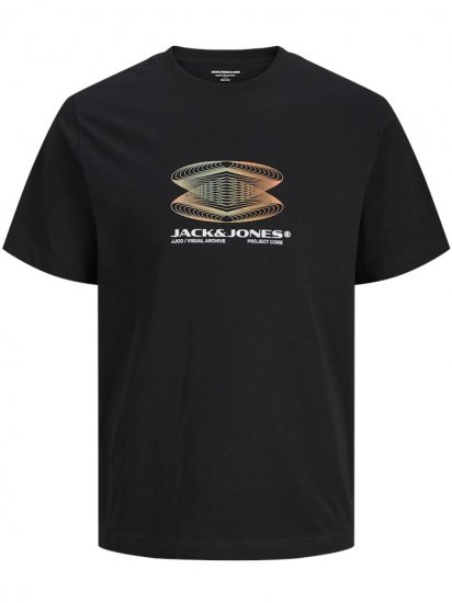 Jack & Jones Calma Crew Neck T-Shirt Black - T-särgid - Suured T-särgid 2XL – 14XL