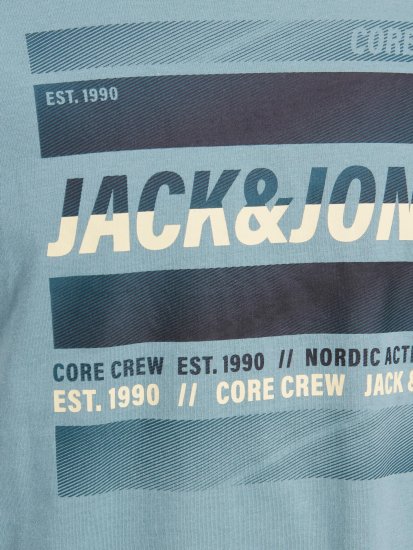 Jack & Jones JCOARC T-Shirt Light Blue - T-särgid - Suured T-särgid 2XL – 14XL
