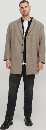 Jack & Jones GLENN ORIGINAL MF 073 Black Denim - Teksad ja püksid - Meeste suured teksad W40 – W70