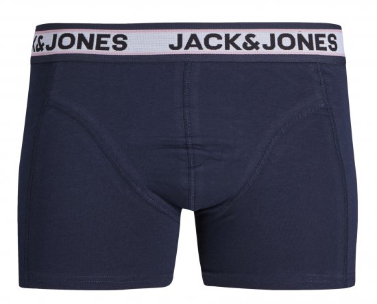 Jack & Jones JACMARCO SOLID Trunks 3-Pack Coronet Blue - Aluspesu ja ujumisriided - Aluspesu 2XL-8XL