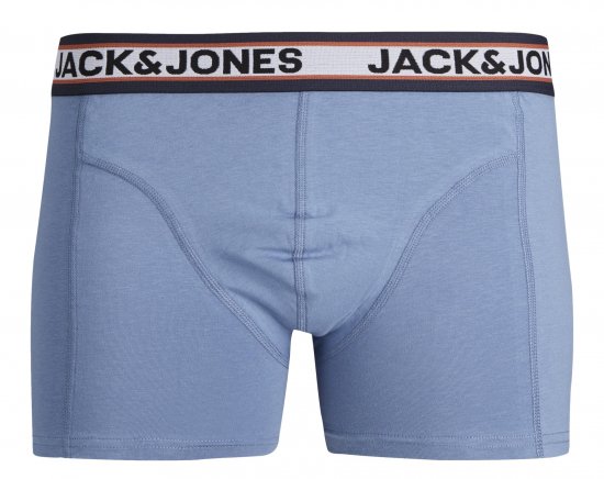 Jack & Jones JACMARCO SOLID Trunks 3-Pack Coronet Blue - Aluspesu ja ujumisriided - Aluspesu 2XL-8XL