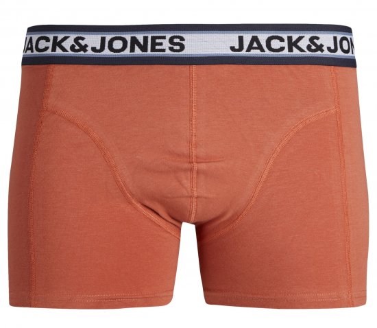 Jack & Jones JACMARCO SOLID Trunks 3-Pack Coronet Blue - Aluspesu ja ujumisriided - Aluspesu 2XL-8XL