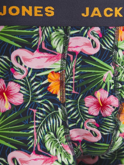 Jack & Jones JACPINK FLAMINGO TRUNKS 5 PACK Navy Blazer - Aluspesu ja ujumisriided - Aluspesu 2XL-8XL