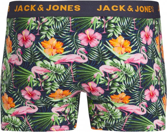 Jack & Jones JACPINK FLAMINGO TRUNKS 5 PACK Navy Blazer - Aluspesu ja ujumisriided - Aluspesu 2XL-8XL