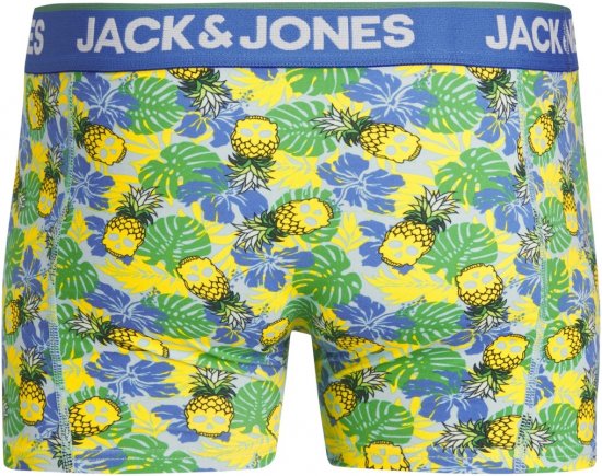 Jack & Jones JACPINEAPPLE SKULL TRUNKS 3 PACK Palace Blue - Aluspesu ja ujumisriided - Aluspesu 2XL-8XL