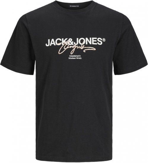 Jack & Jones JORARUBA BRANDING TEE SS CREW NECK Tap Shoe - T-särgid - Suured T-särgid 2XL – 14XL