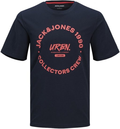 Jack & Jones Simon Crew Neck T-Shirt Blue - T-särgid - Suured T-särgid 2XL – 14XL