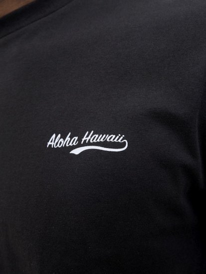 Jack & Jones Zekiel Crew Neck T-Shirt Black - T-särgid - Suured T-särgid 2XL – 14XL