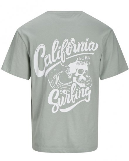 Jack & Jones Zekiel Crew Neck T-Shirt Iceberg Green - T-särgid - Suured T-särgid 2XL – 14XL