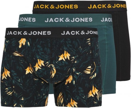 Jack & Jones Tyler Trunks 3-Pack Black - Aluspesu ja ujumisriided - Aluspesu 2XL-8XL