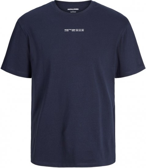 Jack & Jones Ayce Crew Neck T-Shirt Blue - T-särgid - Suured T-särgid 2XL – 14XL