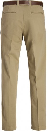 Jack & Jones Ollie Franco Chino Pants with Belt Brown - Teksad ja püksid - Meeste suured teksad W40 – W70