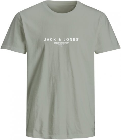 Jack & Jones Harris Crew Neck T-Shirt Green - T-särgid - Suured T-särgid 2XL – 14XL