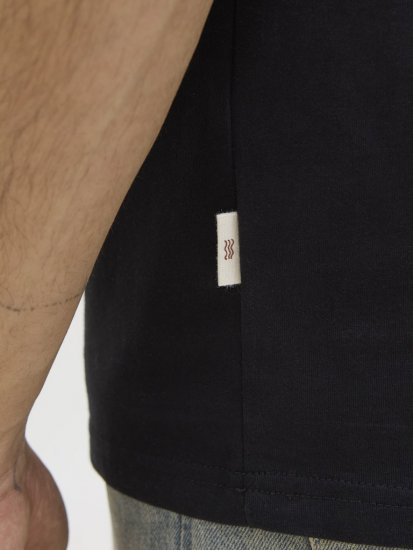  Jack & Jones Tavira Aop Pocket Crew Neck T-Shirt Black - T-särgid - Suured T-särgid 2XL – 14XL