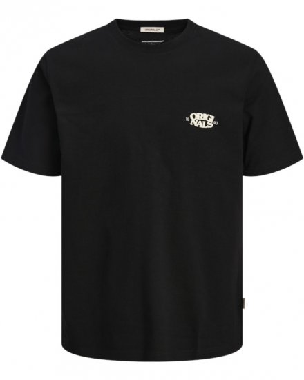  Jack & Jones Tavira Type Crew Neck T-Shirt Black - T-särgid - Suured T-särgid 2XL – 14XL