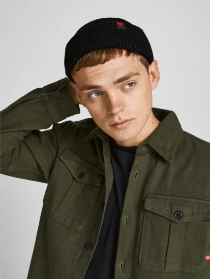 Jack & Jones RDD Royal Müts Must - Mütsid - 