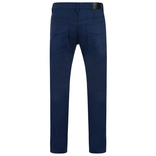 Kam Jeans Alba 5-pocket Stretch Chinos Navy - Teksad ja püksid - Meeste suured teksad W40 – W70
