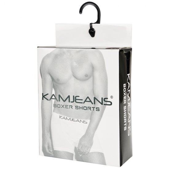 Kam Jeans Bokserid Mustad ja Tumesinised 2-Pakk - Aluspesu ja ujumisriided - Aluspesu 2XL-8XL